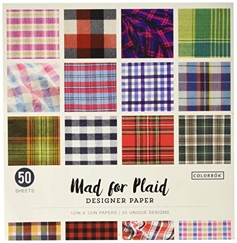 Design Paper Mad for Plaid de 30,5 cm (o estilo pode variar), ideias brilhantes, 30,48 cm x 30,48 cm