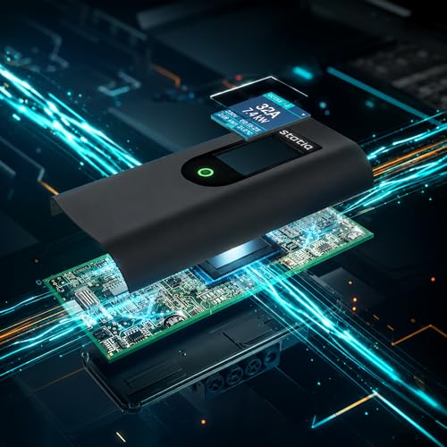 Image of Statiq 7.4kW Portable EV Charger with Carry Bag & Wall Bracket | 32A Type 2 AC | 3 Pin Industrial Plug with Connector | 6A-32A Adjustable | IP66 | LED Display | Home, Office & Travel | 2 Yr Warranty