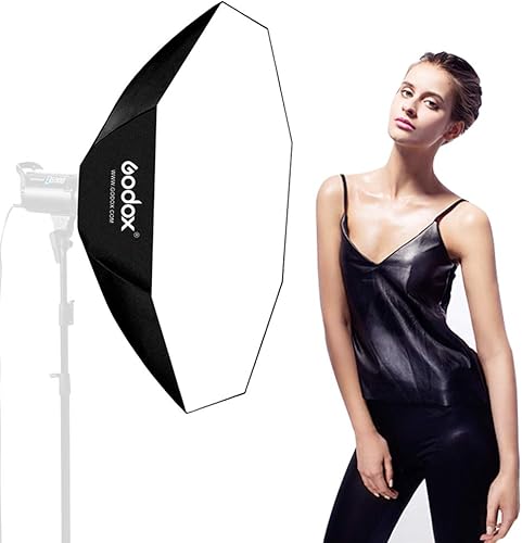 Miniatura 6 de Godox Soporte de Bowens de softbox octágono superior de los 37.4 in para la iluminación LED del flash video del estudio de la foto
