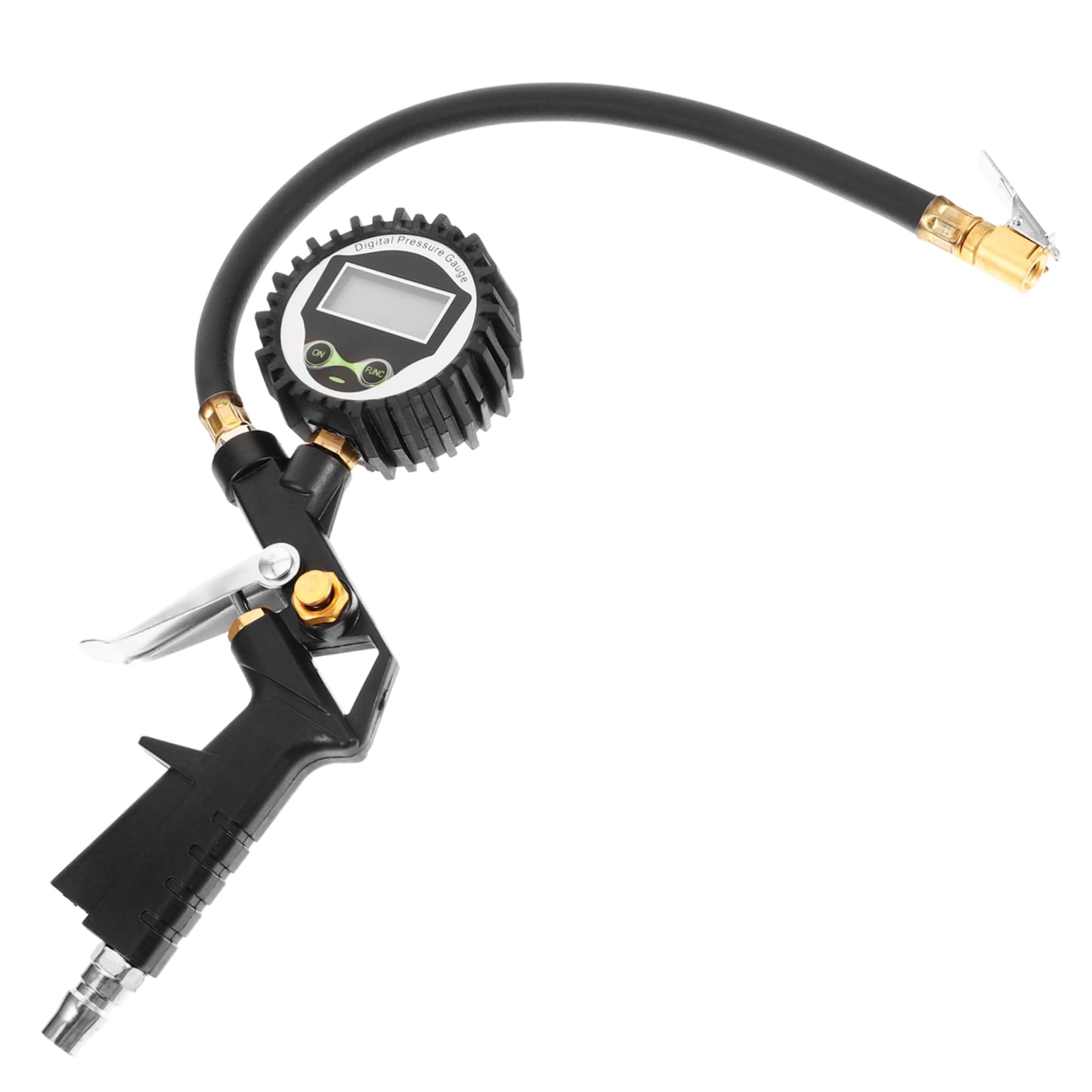 Digitales Reifendruckmesser 0-60 Psi für Auto und Reifen Silber