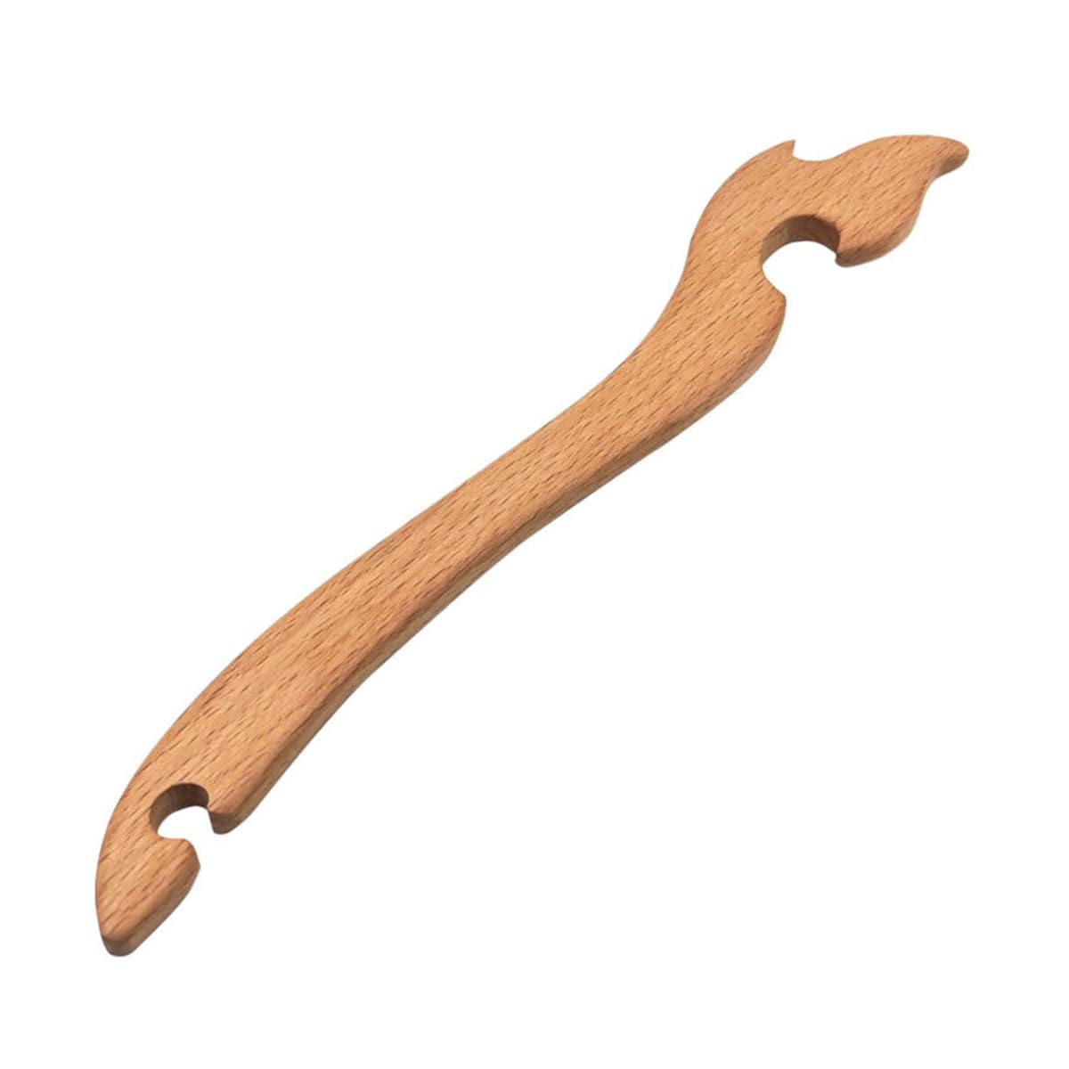 Extractor de estante de horno de madera, extractor de estante, extractor de horno de mango largo para tostador, horno, freidora de aire, hornear, asar, cocinar, 11 pulgadas de longitud
