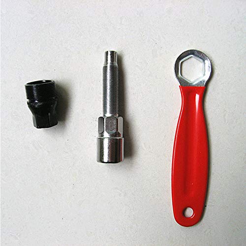 AutoE 1set Bicycle Crankset Crank Puller Remover Repair Wrench Handle Spanner Tool - Thumbnail 4