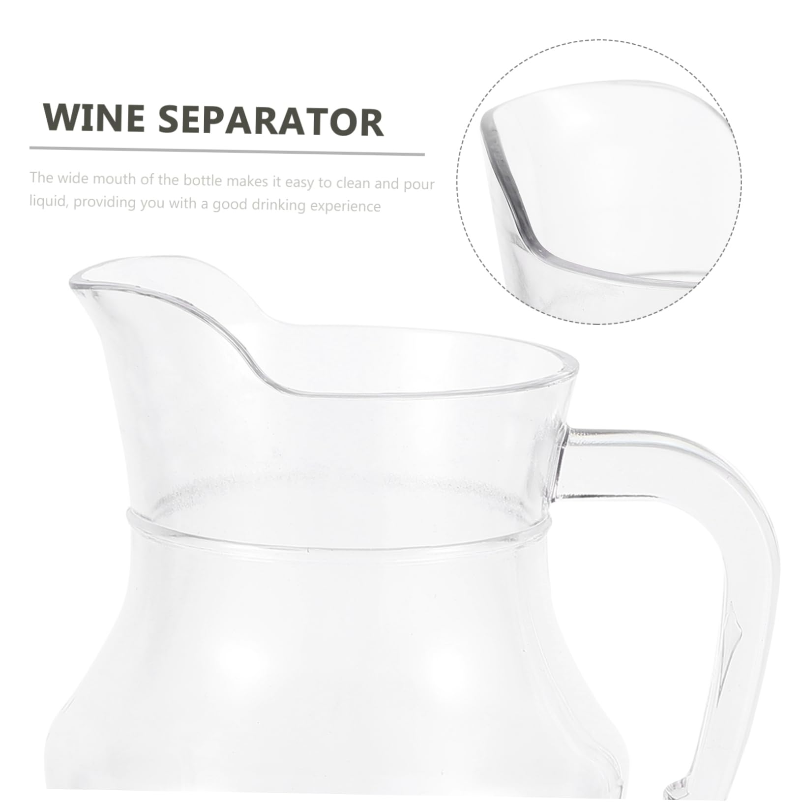 OFFSCH Barware Supply 580ml Wine Dispenser Decanter Whiskey Bottle Liquor Kettle