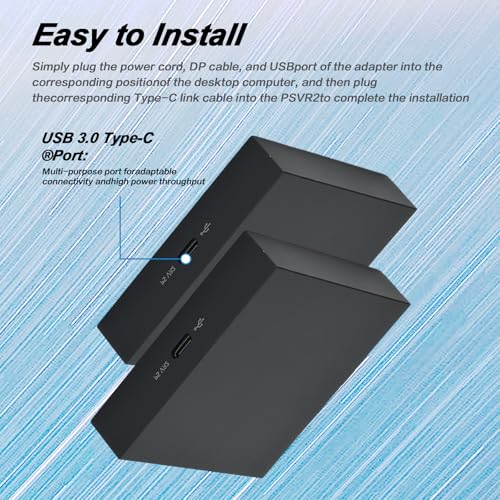 Image of Power Adapter&DP Cable - Expand Your PS VR2 Game Library with Enhanced Compatibility