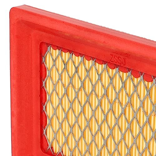 Vhbw Set di Filtri dell'Aria Arancione, Nero