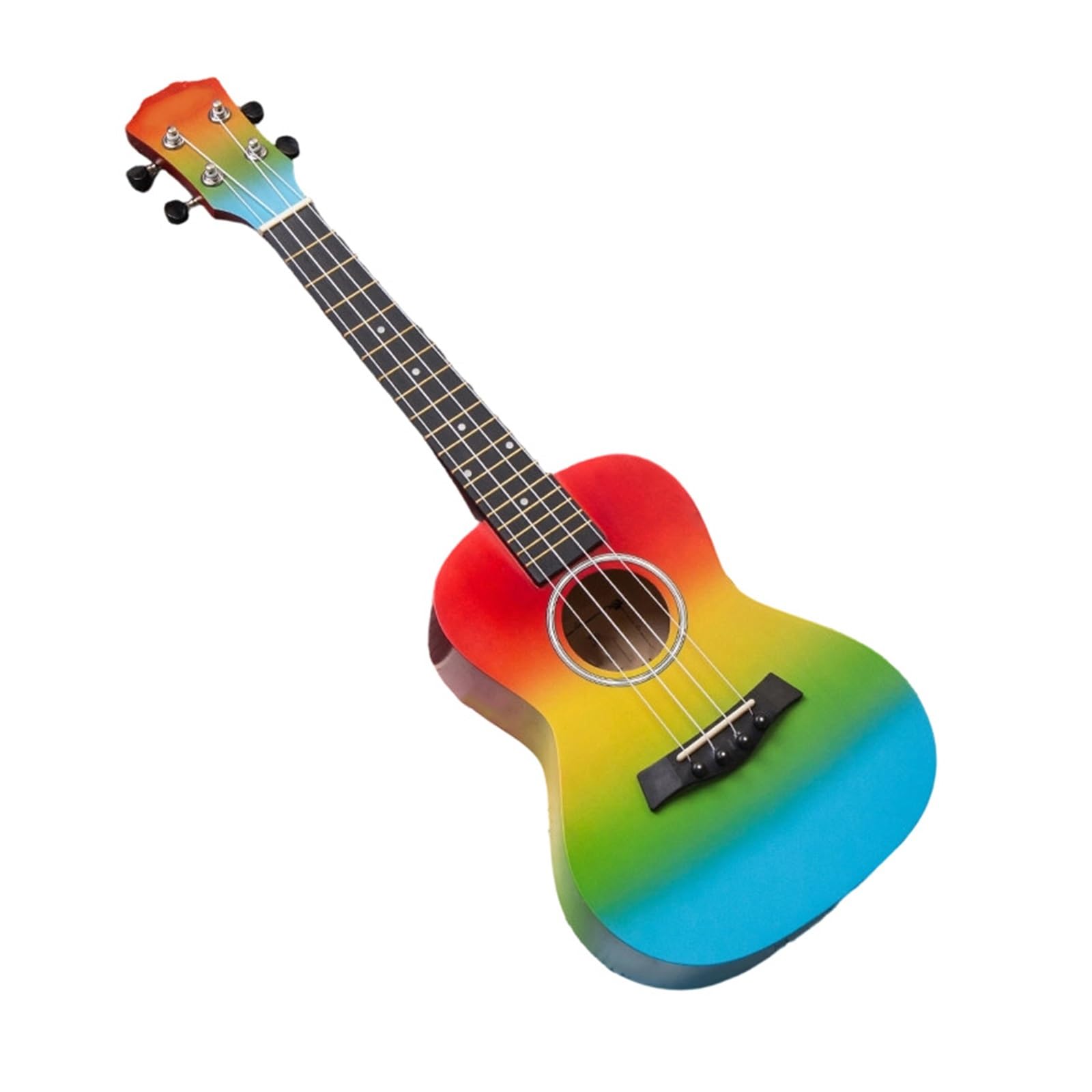Piccola Chitarra Ukulele In Tiglio Da 23 Pollici Ukulele | Strumento a corde adatto a principianti e adulti(Type 11)