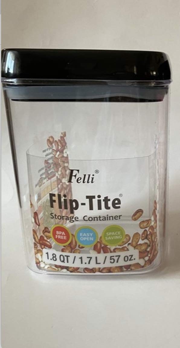 FelliFlip Tite 5" Square Canister