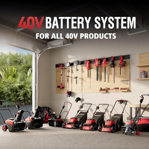 Image of 40V Cordless Lawn Mower 17 inch Walk Behind Mower, 3-in-1 Brushless Push Electric Lawn Mower with 4.0Ah Battery & Charge, 46L Grass Bag, 6 Adjustable Cutting Heights, for Garden /Patio /Yard /Lawn