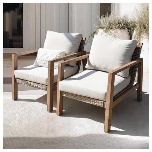 IDZO Olivier Premium Eucalyptus Club Chairs Set