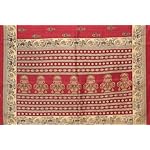 Yashika-Womens-Printed-Trendy-Art-Silk-Navy-Color-Saree-With-Blouse-Material