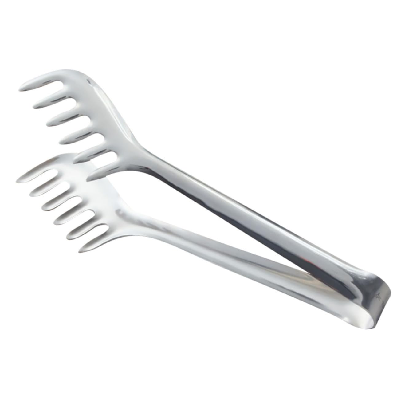 VINTORKY Stainless Steel Spaghetti Tongs Professional Pasta Serving Utensils for Buffet Salad More Easy to Clean Design for Outdoor Picnics