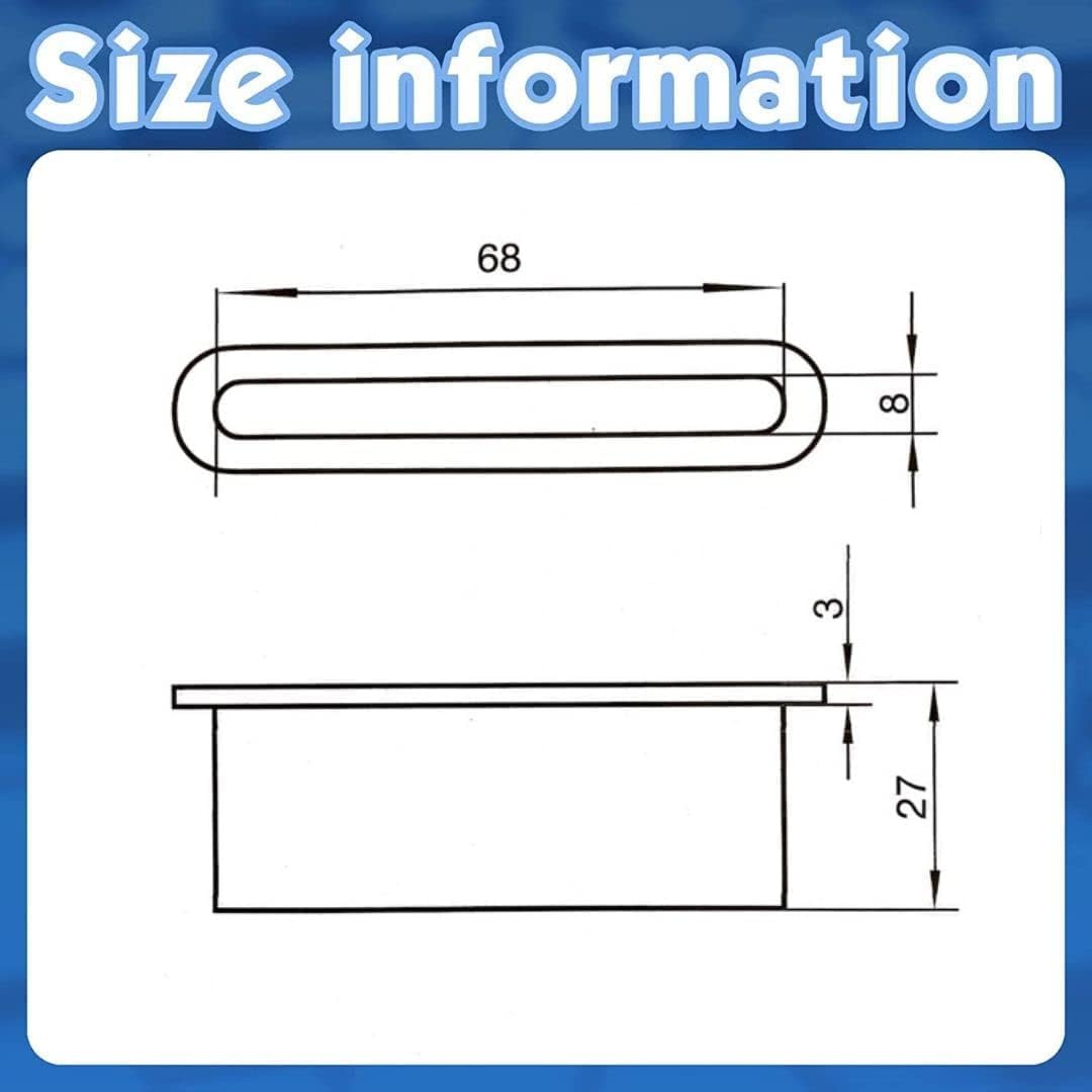 Cappuccio di ricambio in plastica per doghe del letto 68 x 8, Ricambio per Doghe (confezione da 40)