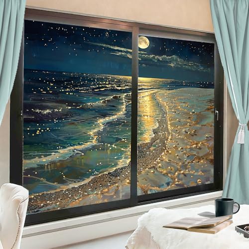 Película decorativa para ventana privacidad 17.7x23.6 pulg x2 miniatura 1