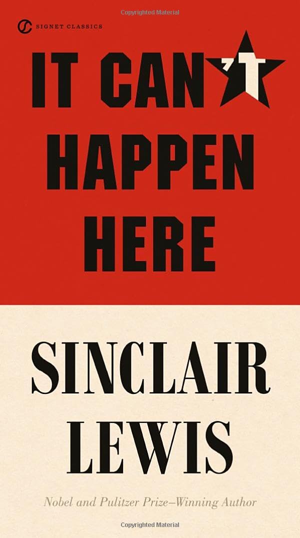 It Can't Happen Here (Signet Classics) Paperback – January 7, 2014