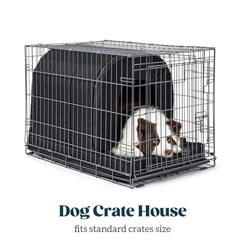 Orthopedic Dog House - Outdoor Waterproof Dog Shelter w/Porch - Indoor Pet House w/Egg-Crate Foam - Cooling - Machine Washable - Ideal for Large Breeds & Fits 36-Inch Crate - 35"x22" - Image 5