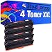 Produktbild Tito-Express PlatinumSerie 4 Toner XXL MIT CHIP kompatibel mit Canon CRG-045H 045 H | Für i-SENSYS LBP611CN LBP612CDW LBP613CDW MF631CN MF632CDW MF633CDW MF634CDW MF635CX MF636CDWT