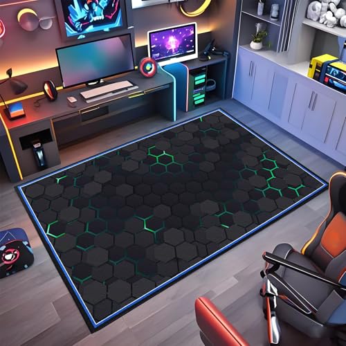 Alfombrilla para Silla de Gaming Oficina Antideslizante Alfombra Silla Gaming 60 x 90 cm Alfombrilla para Silla de Oficina Protector de Suelo Protector Suelo Silla Ruedas para Hogar y la Oficina