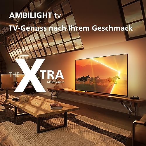 Philips Ambilight TV | 55PML9008/12 | 139 cm (55 Zoll) 4K UHD MiniLED Fernseher | 120 Hz | HDR | Dolby Vision | Smart TV | VRR | WiFi | Bluetooth | DTS:X | Sprachsteuerung – Bild 3