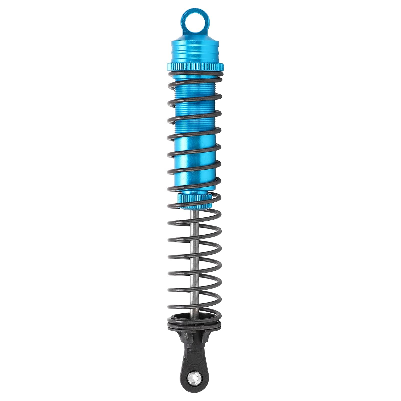 Amortisseur RC, 2 Pièces RC 144mm Rempli D'huile Réglable, Bonne flexibilité pour Les Voitures Tout-Terrain sur Chenilles 1/8 RC (Bleu)