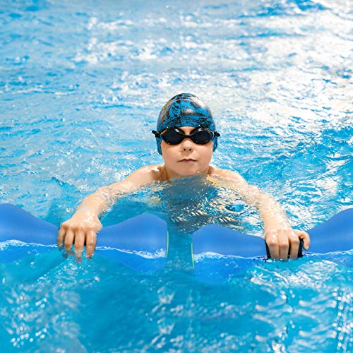 LAHONI 2 Pairs Aquatic Exercise Dumbells Water Aerobic Exercise Foam Dumbbells Pool Resistance Swimming Training Water Fitness Equipment for Weight Loss Adults Family (4 Pieces)