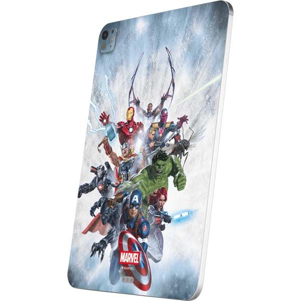 Skinit Decal Tablet Skin Compatible with iPad Pro 13in M4 (2024) - Officially Licensed Marvel Avengers Assembled Design