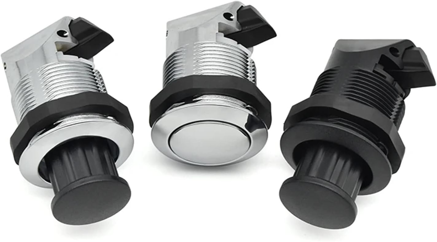 Buried Rotary Press Type Spring Lock Circular Button 1Pcs(XK253W)