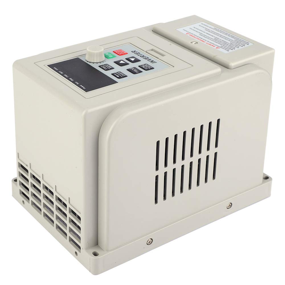 Régulateur de Vitesse VFD, AT2-2200X Onduleur Monophasé Convertisseur de Fréquence pour Refroidissement au Sol