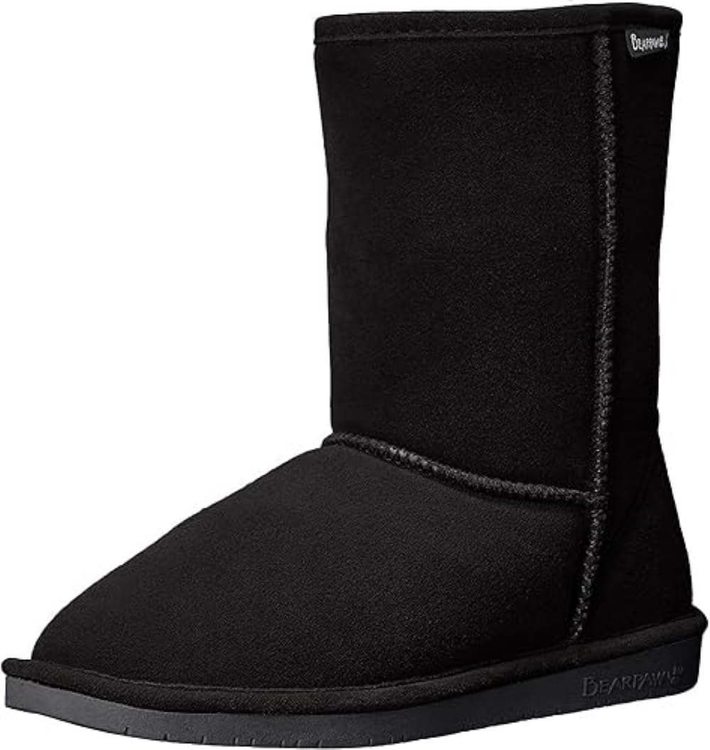 Photo 1 of BEARPAW Women's Emma Short Boot,Black,10 M US