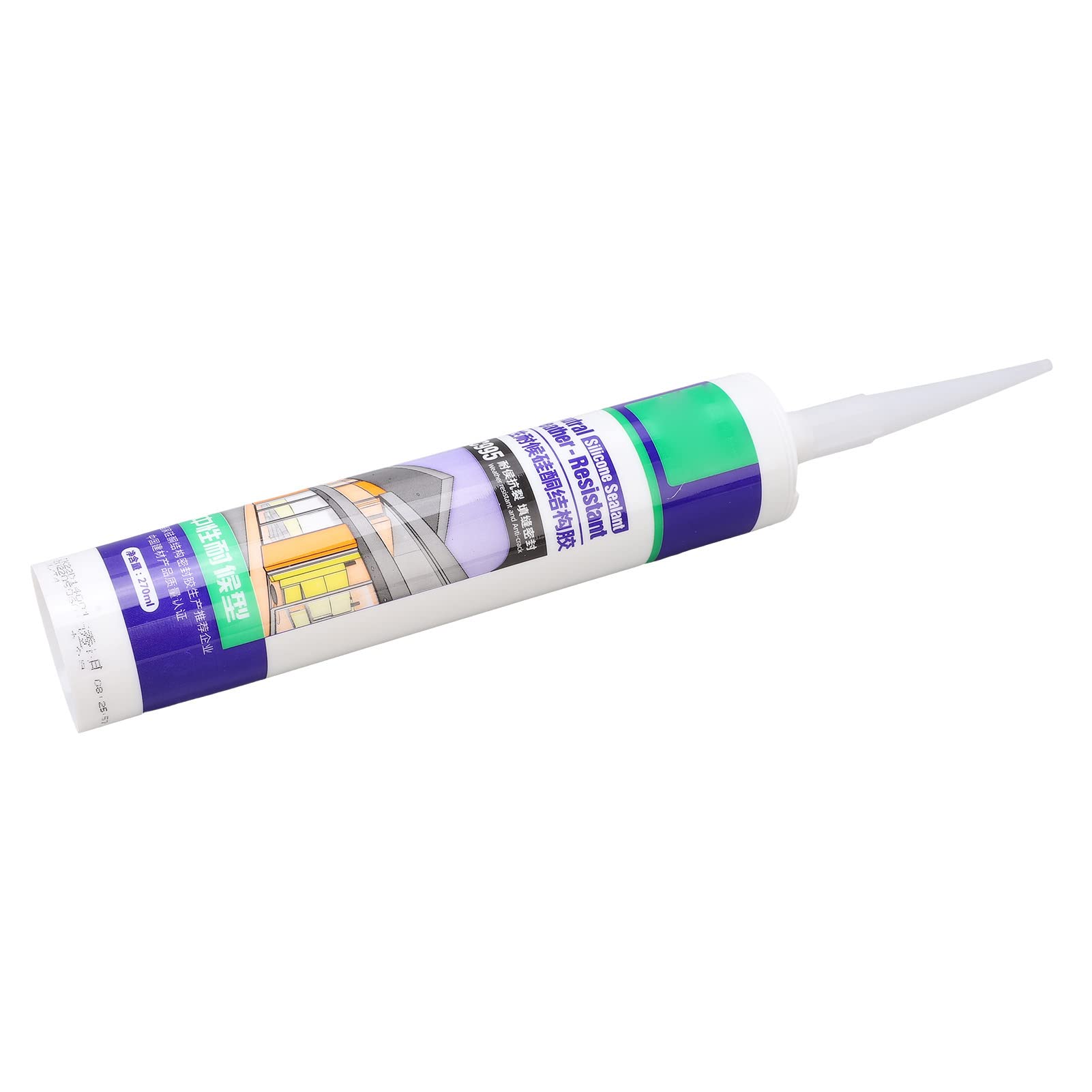 Transparent Transparent Silicon Sealant 270 Ml for Fine Quality Impermeability