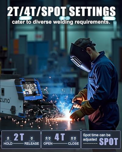 AZZUNO 155A Aluminum MIG Welder