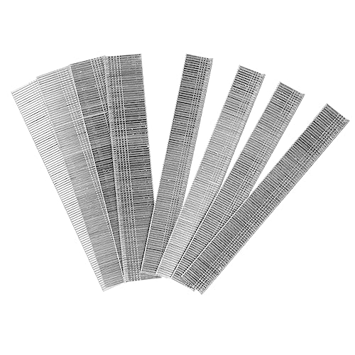 PRETYZOOM 8000pcs Carpentry Nails Brad Framing Nail Press Nails Finish Nails for Cabinetry Nails Assortment Nails for Building Nails for Assembly Small Nails Silver Galvanized Iron