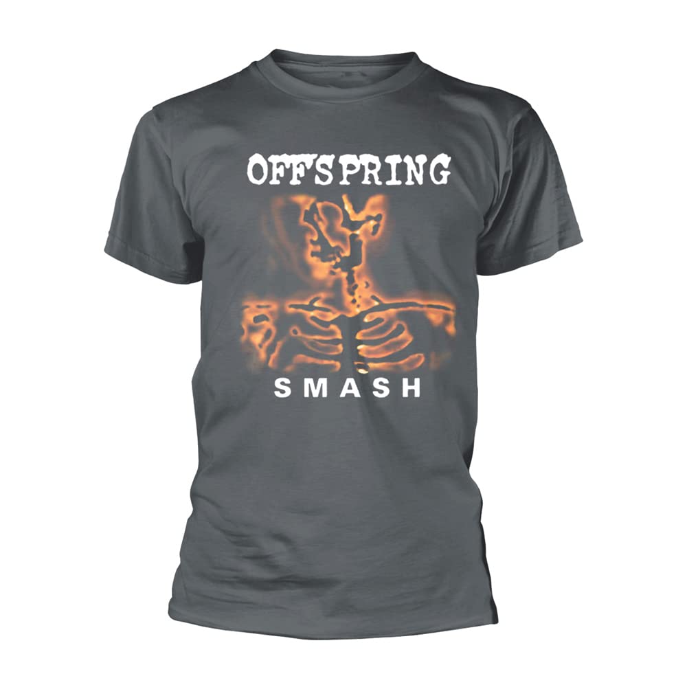 Men's Offspring Smash T-Shirt Charcoal Grey