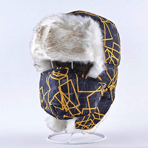 Casquette d'hiver hommes ushanka aux finitions premium