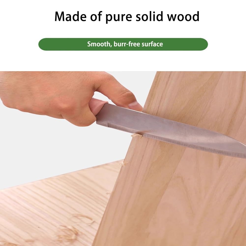 Tavole di legno grezzo per progetti fai da te, rettangolari, diverse dimensioni (1,2 cm, 90 cm x 25 cm), ideali per scaffali, decorazioni per la casa e artigianato creativo