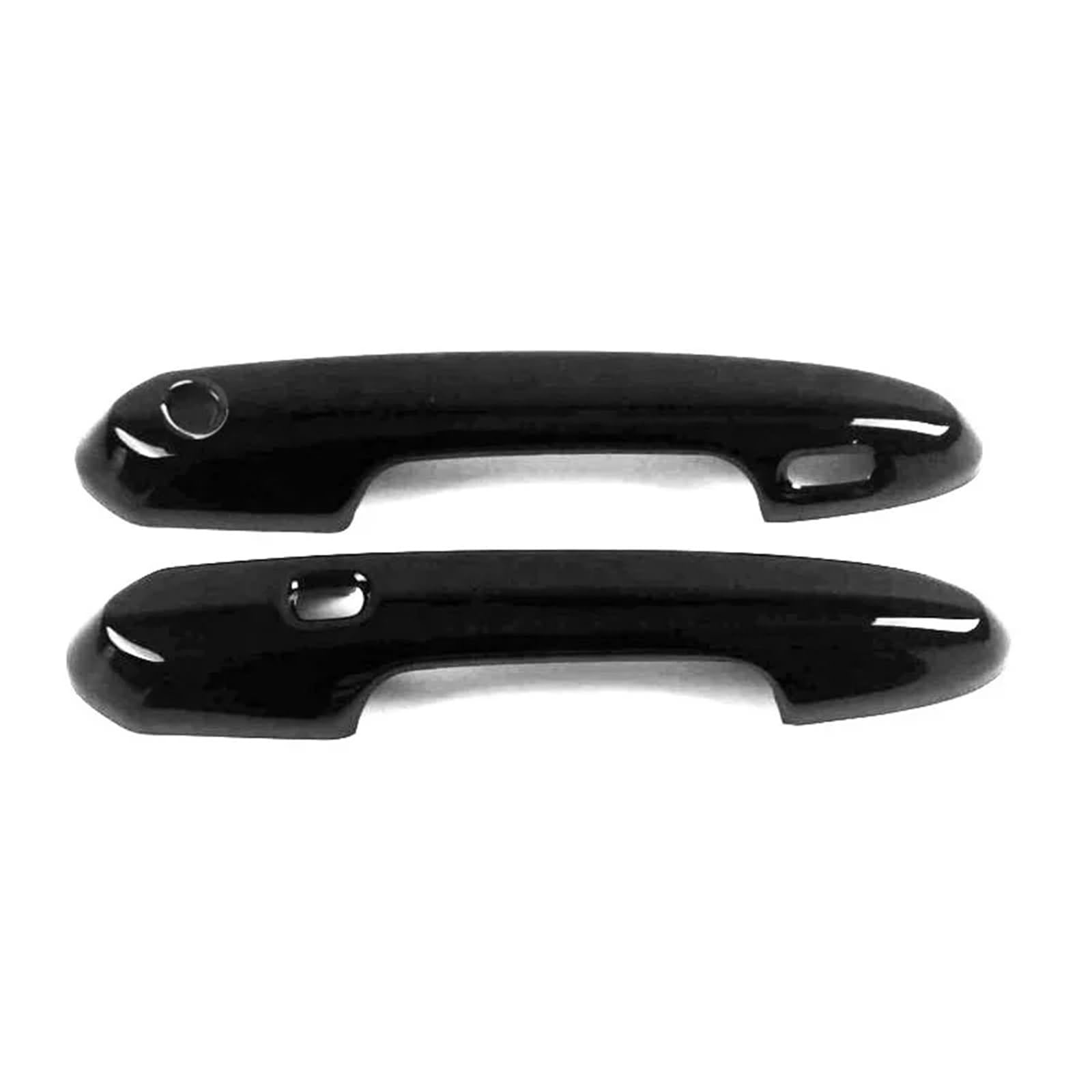 Bqwyedpl 2 1Hole1smart Black Suitable Fit For Lexus Lx600 2022-2024 Door Handle Decorative Bowl Scratch-Proof Modification Accessories Car Door Latch Handle(2 1Hole1smart Black)