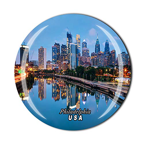 Philadelphia USA Kühlschrankmagnet, Souvenir, Geschenk, Kühlschrank-Magnet-Sticker-Kollektion