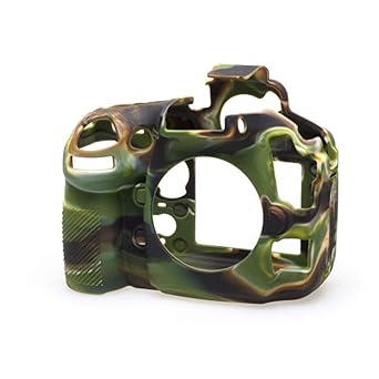 Camera Silicone body Protective Camera Case Cover Compatible with Nikon D810 (camouflage)