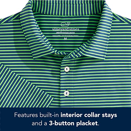Image of vineyard vines Men's Bradley Stripe Sankaty Polo