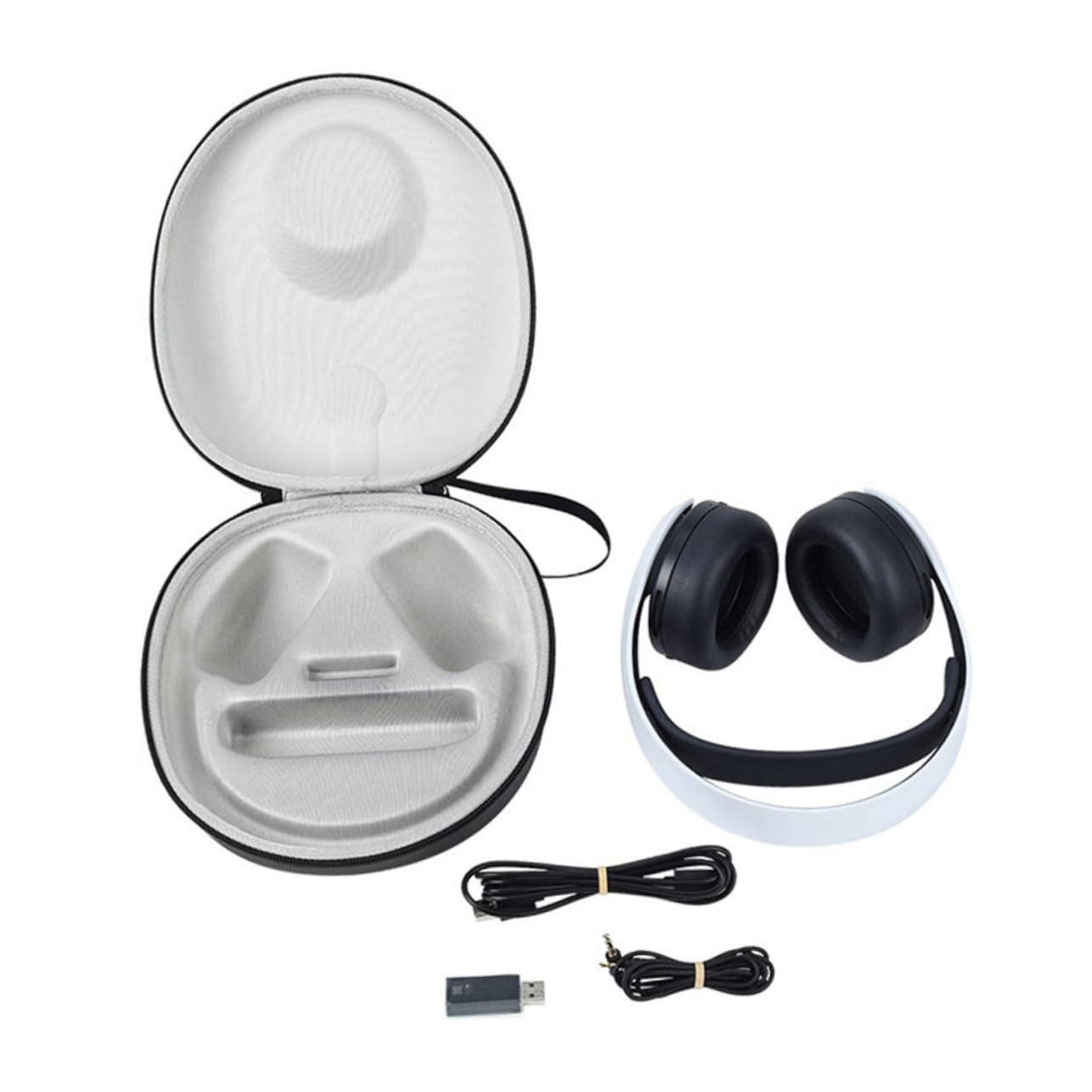 SHINEOFI Estuche para Guardar Auriculares Inalámbricos De Conducción con Cable Enfriador Colgador De Enchufe Cargador Digital Inalámbricos Bolsa con