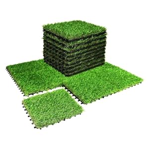 Hengjingtr Sports 20 szt. Sztuczna Trawa Płytki