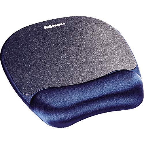 Fellowes Memory Foam Handgelenkauflage mit Mauspad - blau