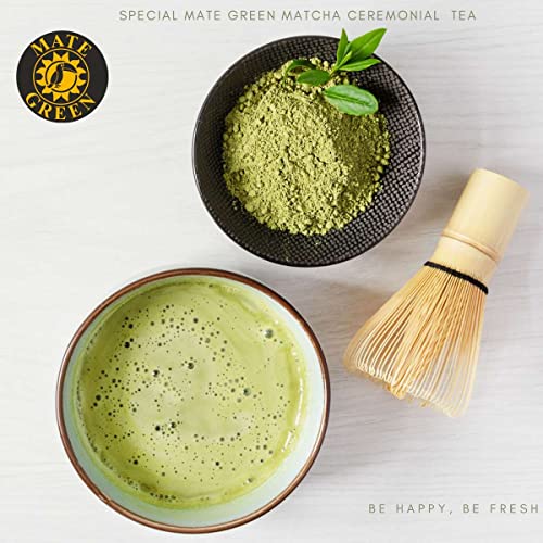 Mate-Tee in Pulverform MateMatcha Premium 30g | Brasilien pulverisiert mate-tee loose leaf | Mate Tee auf Bestellung Matcha Tee
