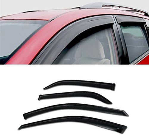 for 98-02 Honda Accord 4Dr - Sun/RAIN/Wind Guard Smoke Vent Shade Deflector Window Visor 4PCs