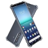 Hy+ Xperia 5 ii 耐衝撃 ケース SO-52A SOG02 カバー ストラップホール 米軍MIL規格 クリア 衝撃吸収ポケット内蔵 TPU ケース