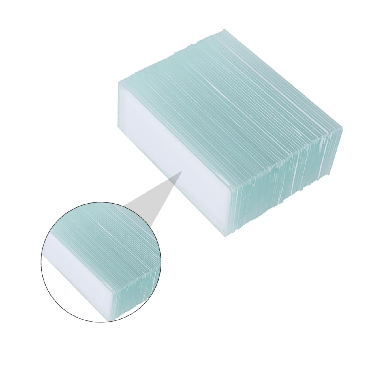 Microscope Slide Kit 450 Pezzi in Vetro, Glass Slides | Microscope Coverslip, Vetrini Microscopio Preparati, Accessori per Coprioggetto per Laboratori, Festa Scuola Decor