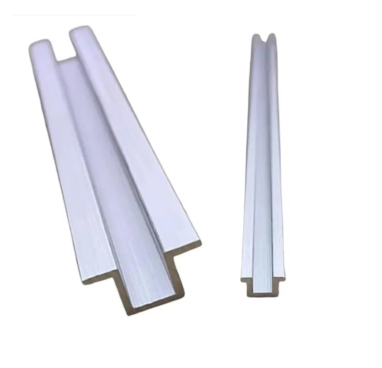 Aluminiowy profil w kształcie litery U, Aluminiowy kanał w kształcie litery U. Szerokość 4-10 mm. Długość 50 cm. Gniazdo karty ze szczeliną dylatacyjną krawędziową(10x10x10mm,50cm x 2pcs)