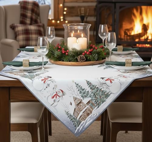 KAMACA Tischdecke Mitteldecke 85x85 cm mit hochwertigem Druck-Motiv...