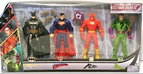 DC Total Heroes - Batman, Superman, Flash & The Riddler