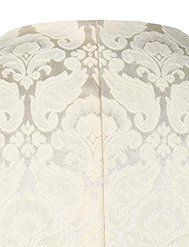 Zeroyaa Mens Single Breasted Vest Gothic Steampunk Victorian Brocade Waistcoat Zlsv10 Cream Xx Large #TOP4