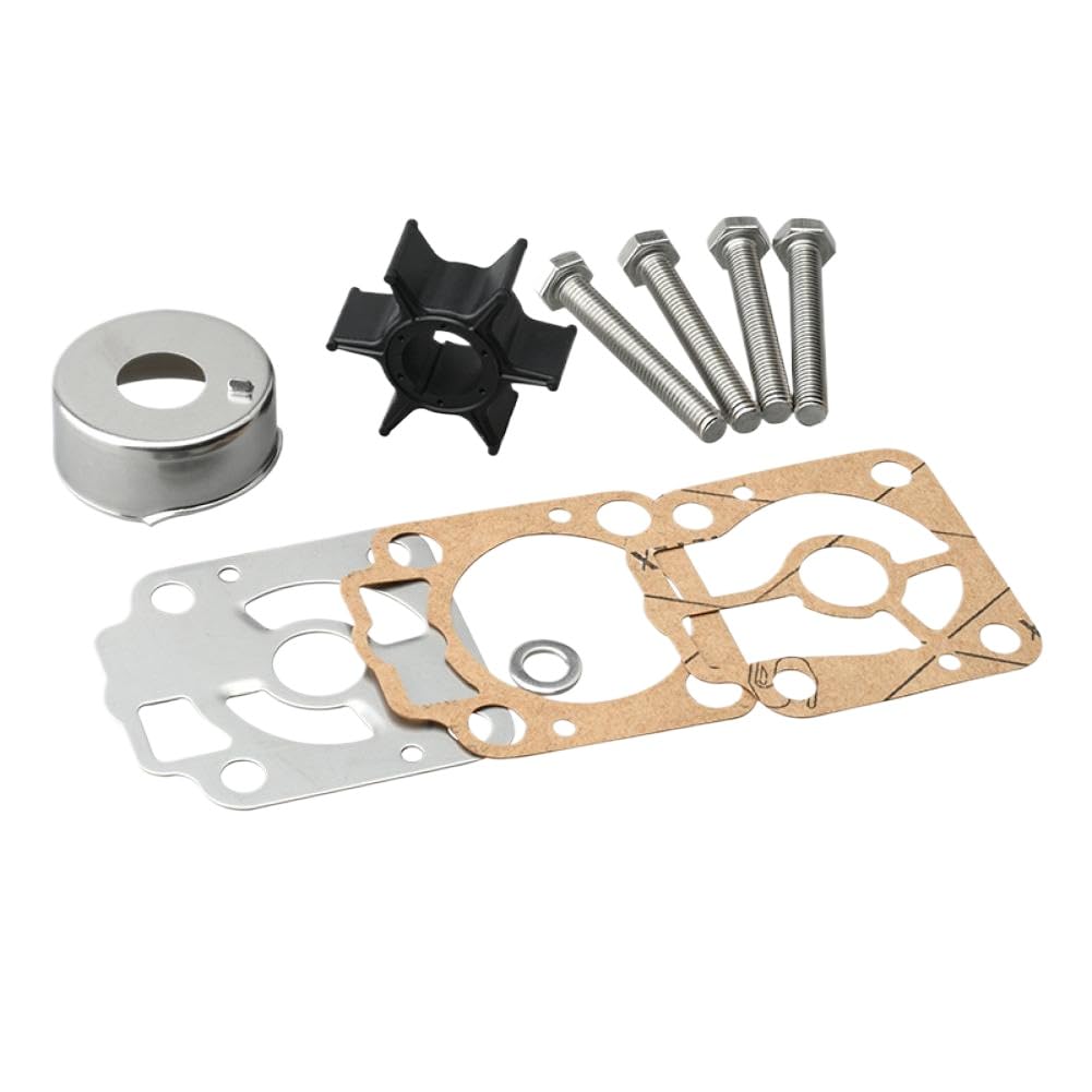 Kit Riparazione Pompa Acqua 3C8-87322-0 Compatibile Con 40/50hp 2-Stroke | Adatto per motori fuoribordo dei modelli; Sostituisce il numero di parte 3C8873220
